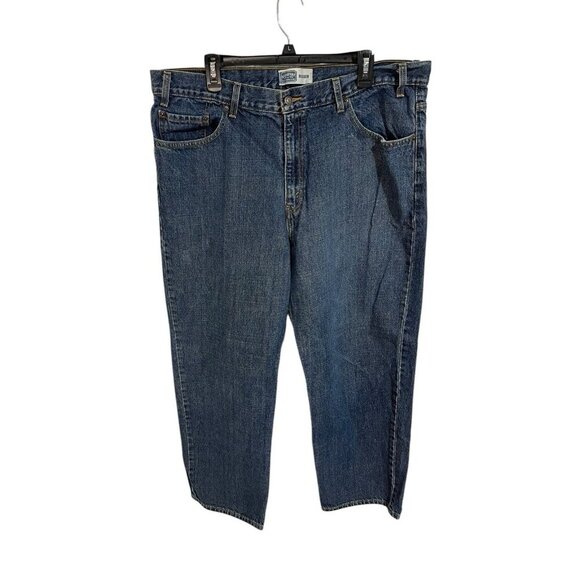 Signature Levi Strauss & Co Men's 42x32 Jeans Regular Wash Denim Mens Relaxed - Picture 1 of 5